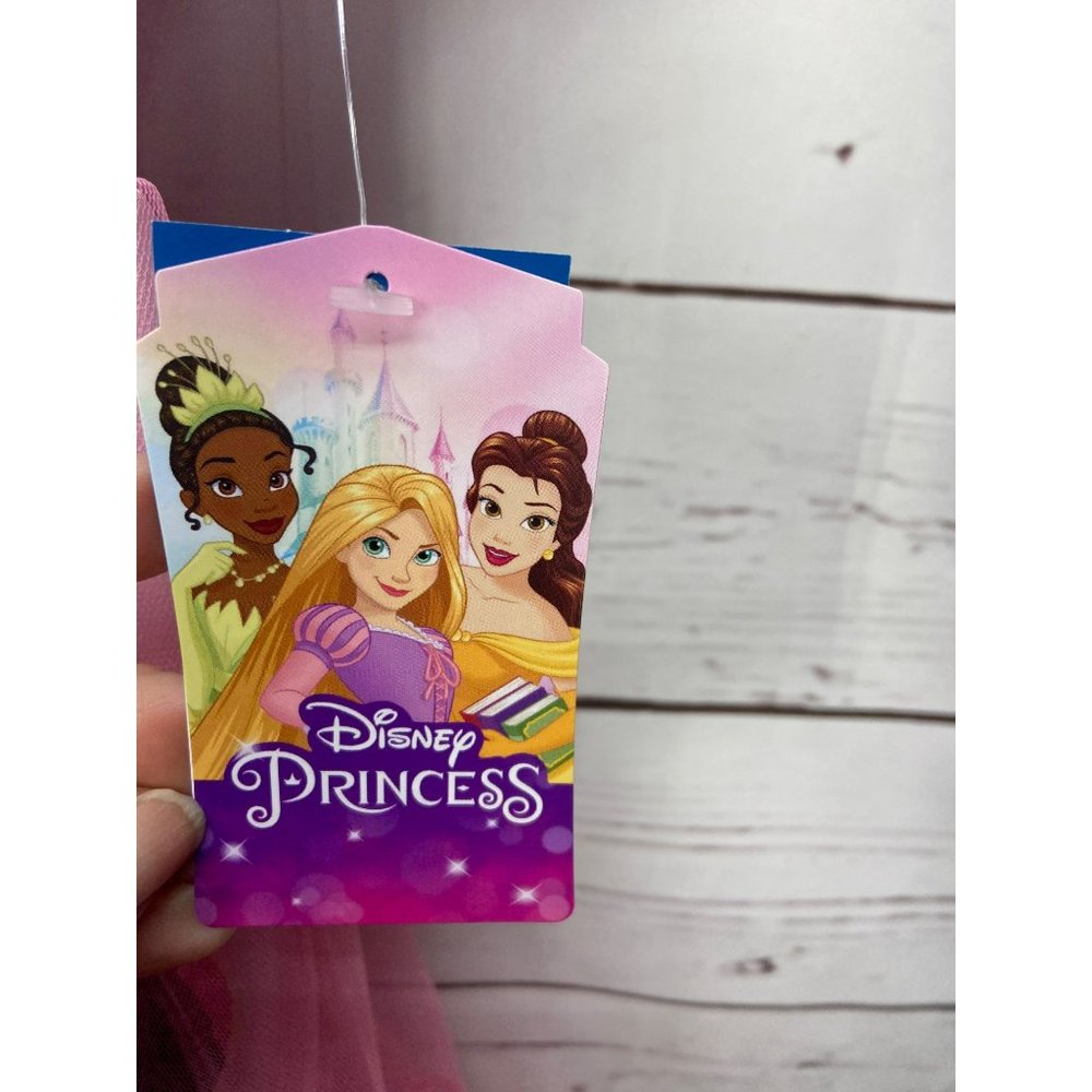 Disney Beautiful Pink Princess Shimmery‎ Tulle Fancy Nightgown, Size 2T - Picture 7 of 10